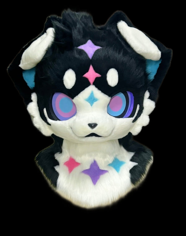Dark Dragon Kemono Head Fursuit