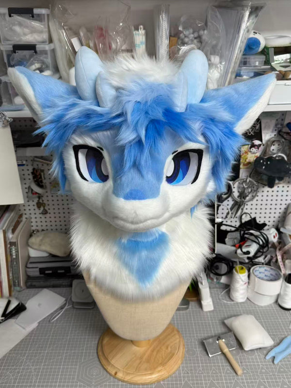 Blue Puppy Kemono Kemono Head Fursuit
