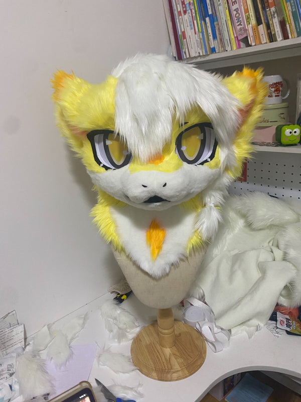 Juice Dragon Kemono Head Fursuit