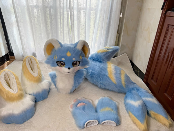 Blue Shark Kig Full-Set Fursuit