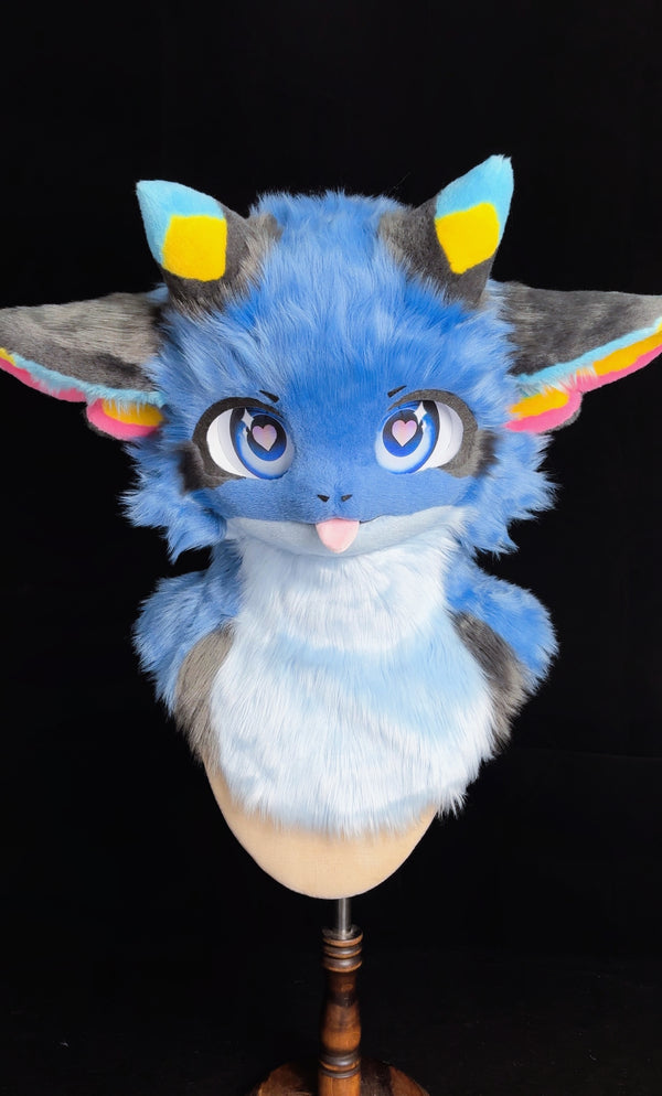Blue Dragon Kemono Head Fursuit