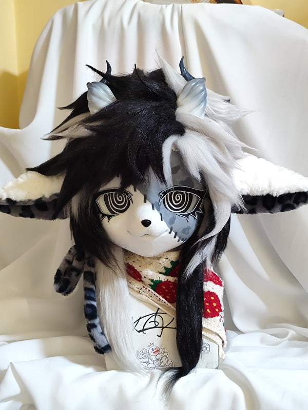 Scar Lamb Kemono Head Fursuit