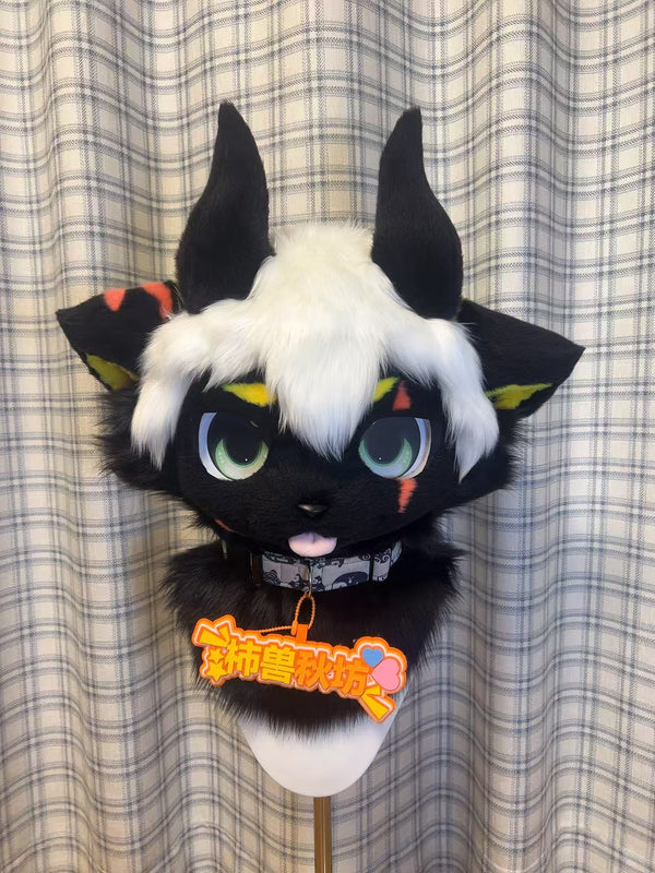 Abyss Demon Lamb Kemono Head Fursuit