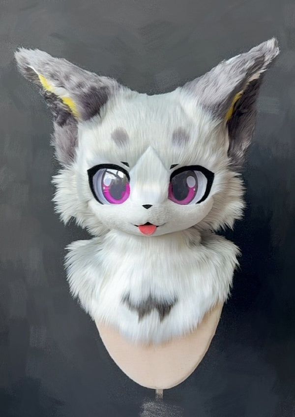 Ragdoll Kitten Kemono Head Fursuit