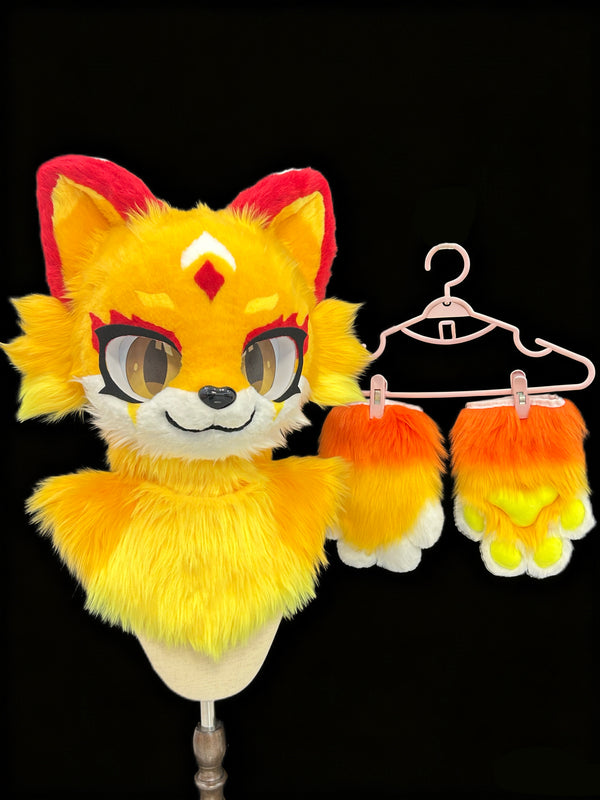 Cube Kitten Kemono Head Fursuit