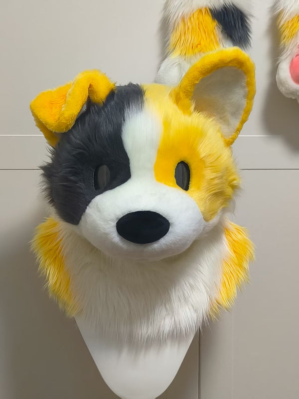 Flash Bear Kemono Head Fursuit