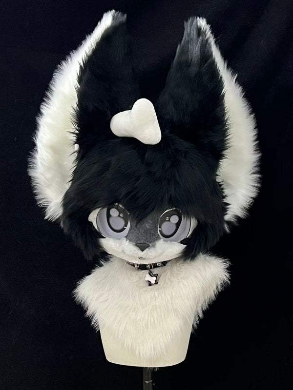 Punk Puppy Kemono Head Fursuit