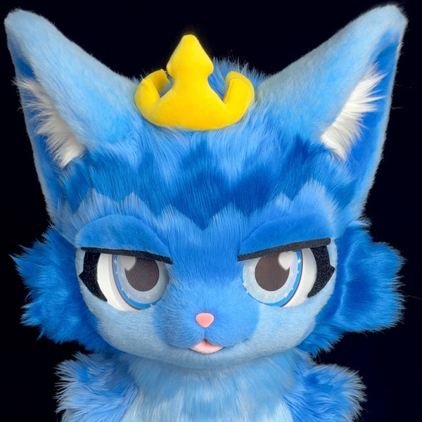 Sleepy King Puppy King Kemono Head Fursuit