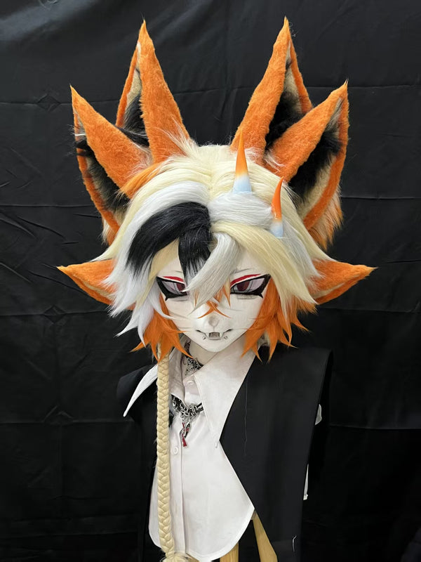 Six Ears Fox Kig Head Fursuit