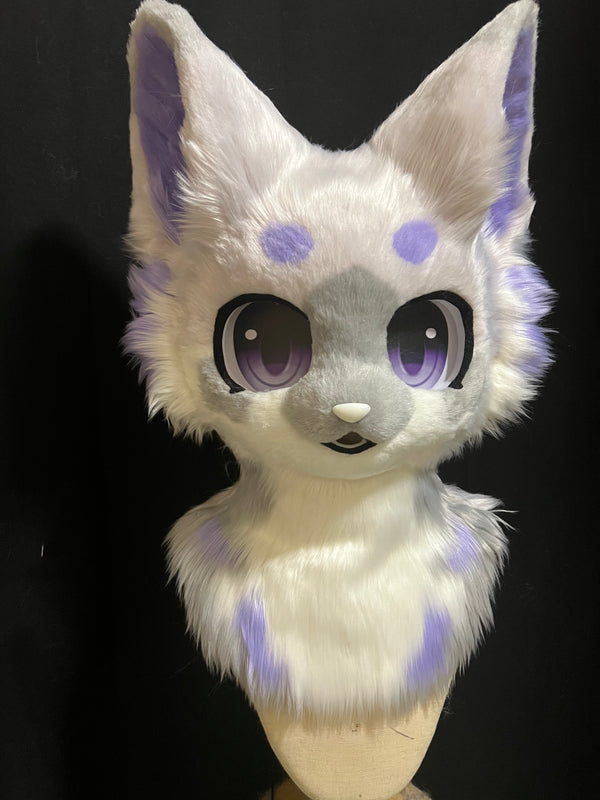 Taro Kitten Kemono Head Fursuit