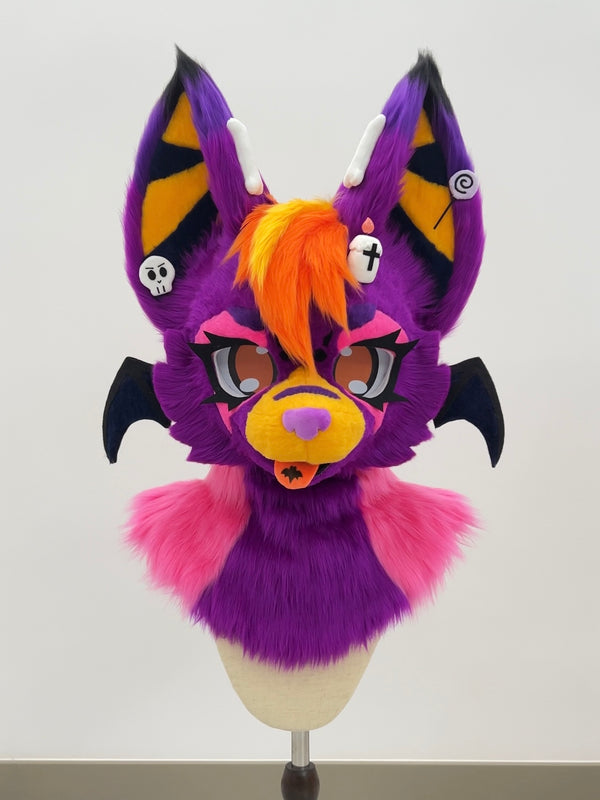 Halloween Bat Kemono Head Fursuit